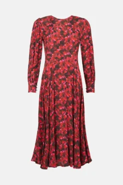 Coast Jo Holland Printed Hem Sweep Printed Dress -Coast Sales Store acc03181 multi xl 4