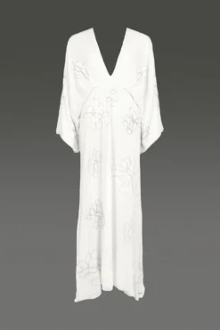 Coast Premium Embellished Flare Sleeve Maxi Dress -Coast Sales Store acc03433 ivory xl 5