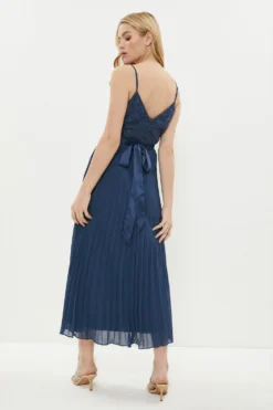 Coast Strappy Embroidered Maxi Dress -Coast Sales Store acc03509 blue xl 2