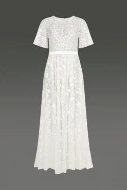 Coast Embroidered Over Dress -Coast Sales Store acc03544 ivory xl 3 1