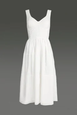 Coast Fitted Bodice Organza And Lace Dress -Coast Sales Store acc03592 ivory xl 3