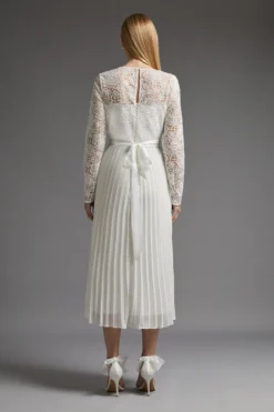 Coast Lace Long Sleeve Maxi Dress -Coast Sales Store bcc00095 white xl 2 scaled