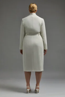 Coast Plus Size Tuxedo Midi Dress -Coast Sales Store bcc00379 ivory xl 2 scaled