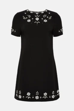 Coast Embellished Mini Dress -Coast Sales Store bcc00942 black xl 3