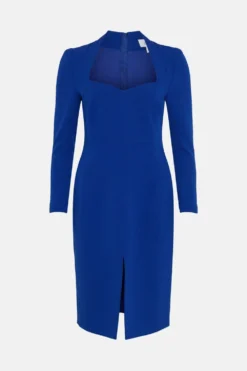 Coast Premium Panelled Bodycon Dress -Coast Sales Store bcc01705 cobalt xl 3