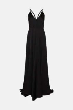 Coast Premium Satin Maxi Dress -Coast Sales Store bcc01744 black xl 3