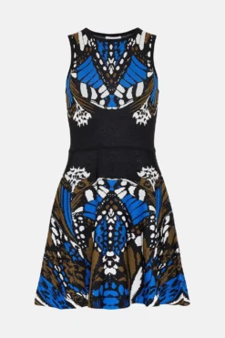 Coast Embellished Butterfly Jacquard Dress -Coast Sales Store bcc01910 multi xl 3