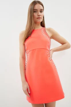 Coast Nick Grindrod Premium Embellished Mini Dress