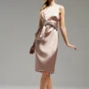 Coast Norman Hartnell Premium Draped Bow Shift Dress