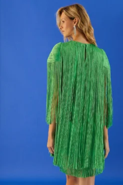 Coast Premium Statement Fringe Detail Mini Dress -Coast Sales Store bcc02176 bright20green xl 2