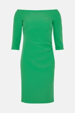 Coast Petite Slash Neck Body Sculpt Midi Dress -Coast Sales Store bcc02266 bright20green xl 3