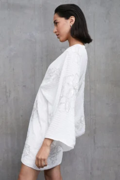 Coast Premium Embellished Flare ​Sleeve Mini Dress -Coast Sales Store bcc02652 ivory xl 4 scaled