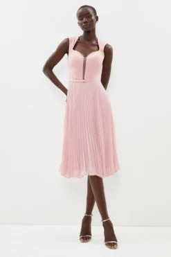 Coast Sweetheart Full Skirted Midi Dress