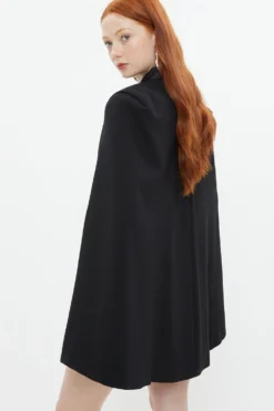 Coast ​​​Premium Cape Back Blazer Dress -Coast Sales Store bcc02866 black xl 2
