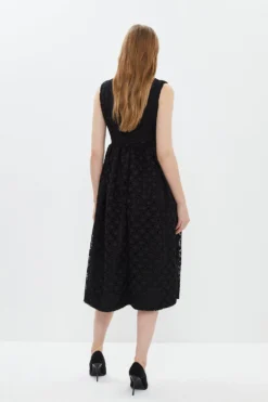 Coast Lace Midi Shirt Dress -Coast Sales Store bcc03179 black xl 2