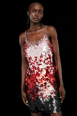 Coast Premium Ombre Sequin Mini Dress