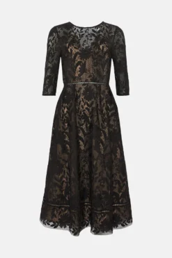 Coast Midi Dress In Lace With Sweetheart Bust -Coast Sales Store bcc03432 black xl 3