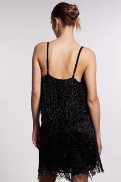 Coast Beaded Fringe Mini Dress -Coast Sales Store bcc03514 black xl 2 scaled