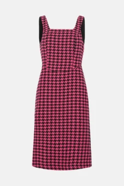 Coast Petite Tweed Panelled Midi Pencil Dress -Coast Sales Store bcc03746 pink xl 3