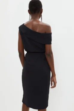 Coast Drape Top Pencil Dress -Coast Sales Store bcc03791 black xl 2