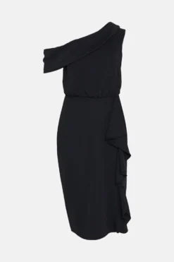 Coast Drape Top Pencil Dress -Coast Sales Store bcc03791 black xl 3