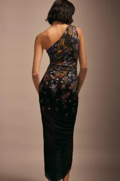 Coast Julie Kuyath Bejewelled Draped Mesh Dress -Coast Sales Store bcc03812 black xl 2 scaled