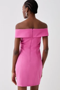 Coast Premium Bardot Mini Dress -Coast Sales Store bcc03836 hot20pink xl 2