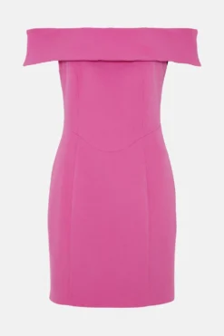 Coast Premium Bardot Mini Dress -Coast Sales Store bcc03836 hot20pink xl 3