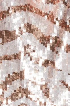 Coast Cowl Neck Sequin Mini Dress In Sequin -Coast Sales Store bcc03901 pink xl 5 scaled