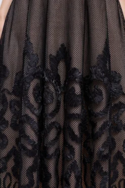 Coast Premium Midi Dress With Ribbon Applique -Coast Sales Store bcc03985 black xl 5 scaled