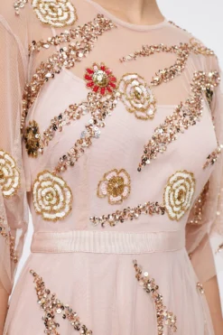 Coast Petite Midi Dress With Embellished Flower -Coast Sales Store bcc03986 blush xl 5