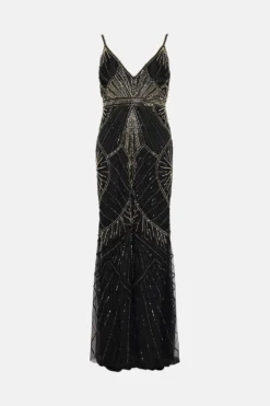 Coast Petite Embellished Cami Maxi Dress -Coast Sales Store bcc04208 black xl 3