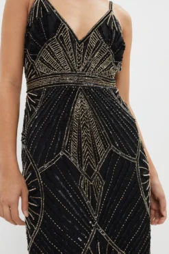 Coast Petite Embellished Cami Maxi Dress -Coast Sales Store bcc04208 black xl 4