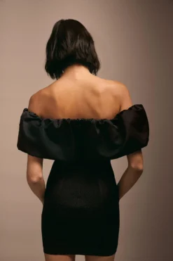 Coast Julie Kuyath Flower Bodice Mini Dress -Coast Sales Store bcc04237 black xl 2 scaled