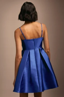 Coast Julie Kuyath Boned Bodice Bow Front Mini Dress -Coast Sales Store bcc04238 cobalt xl 2 scaled