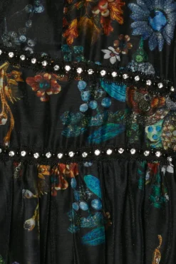 Coast Julie Kuyath Diamante Trim Organza Balloon Sleeve Midi Dress -Coast Sales Store bcc04239 black xl 4 scaled