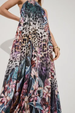 Coast Tropical Placement Print Necklace Detail Maxi Dress -Coast Sales Store bcc04386 multi xl 2
