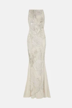 Coast RSN Inspired Fishtail Maxi Dress -Coast Sales Store bcc04404 neutral xl 4