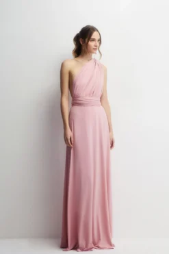 Coast Multiway Slinky Jersey Bridesmaids Maxi Dress 6 Coast Multiway Slinky Jersey Bridesmaids Maxi Dress -Coast Sales Store bcc04492 ballerina20pink xl 1 scaled
