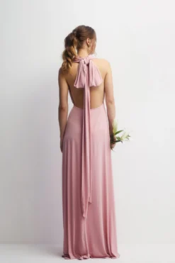 Coast Multiway Slinky Jersey Bridesmaids Maxi Dress 7 Coast Multiway Slinky Jersey Bridesmaids Maxi Dress -Coast Sales Store bcc04492 ballerina20pink xl 2 scaled