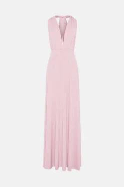 Coast Multiway Slinky Jersey Bridesmaids Maxi Dress 8 Coast Multiway Slinky Jersey Bridesmaids Maxi Dress -Coast Sales Store bcc04492 ballerina20pink xl 3