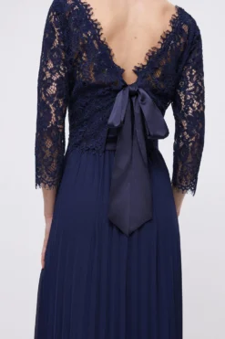 Coast Petite Removable Lace Top Bandeau Bridesmaid Dress -Coast Sales Store bcc04926 navy xl 4