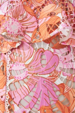 Coast Lace Midi Dress With Cut Out Back -Coast Sales Store bcc05587 pink xl 4 scaled