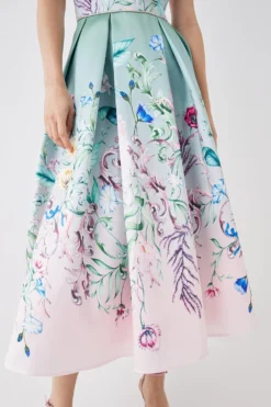 Coast The Collector Knot Neck Twill Dress -Coast Sales Store bcc05706 green xl 3