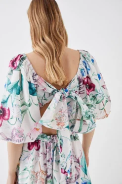 Coast The Collector Pleat Bust Midi Cotton Dress -Coast Sales Store bcc05772 white xl 3