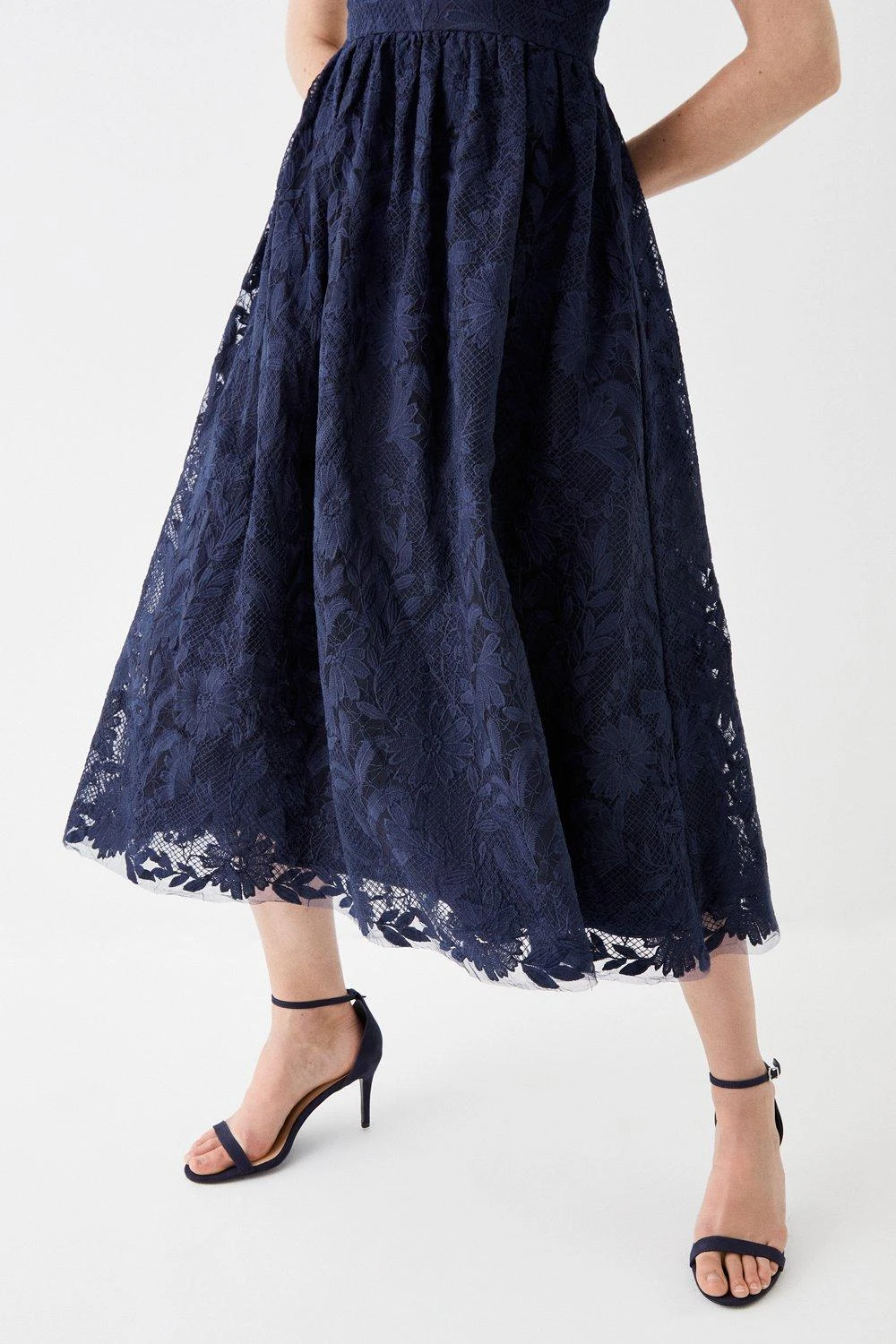 Coast Lace Midi Dress 3 Coast Lace Midi Dress - Image 3